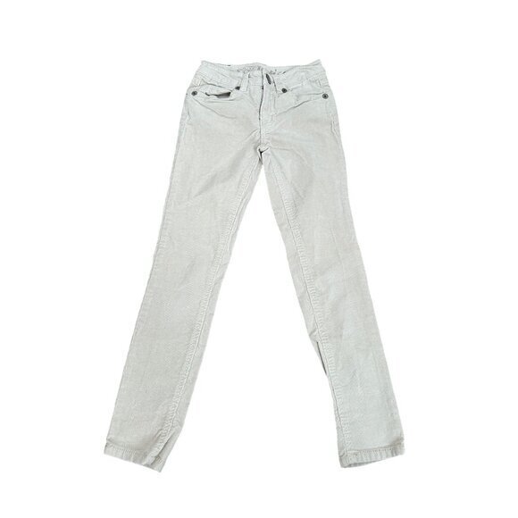 Justice Other - Justice White Corduroy Straight-Leg Girls Pants Size 8R